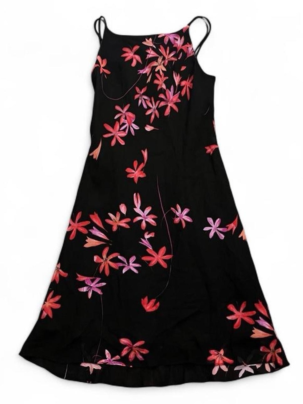 Size 8 Vintage Jones New York Floral Midi Dress
